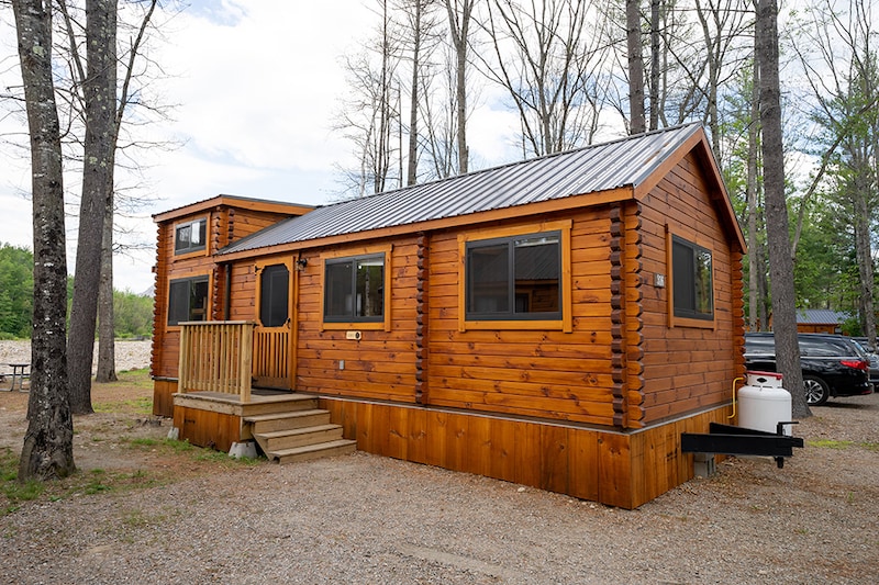 Riverfront Saco Sunset Cabin-1